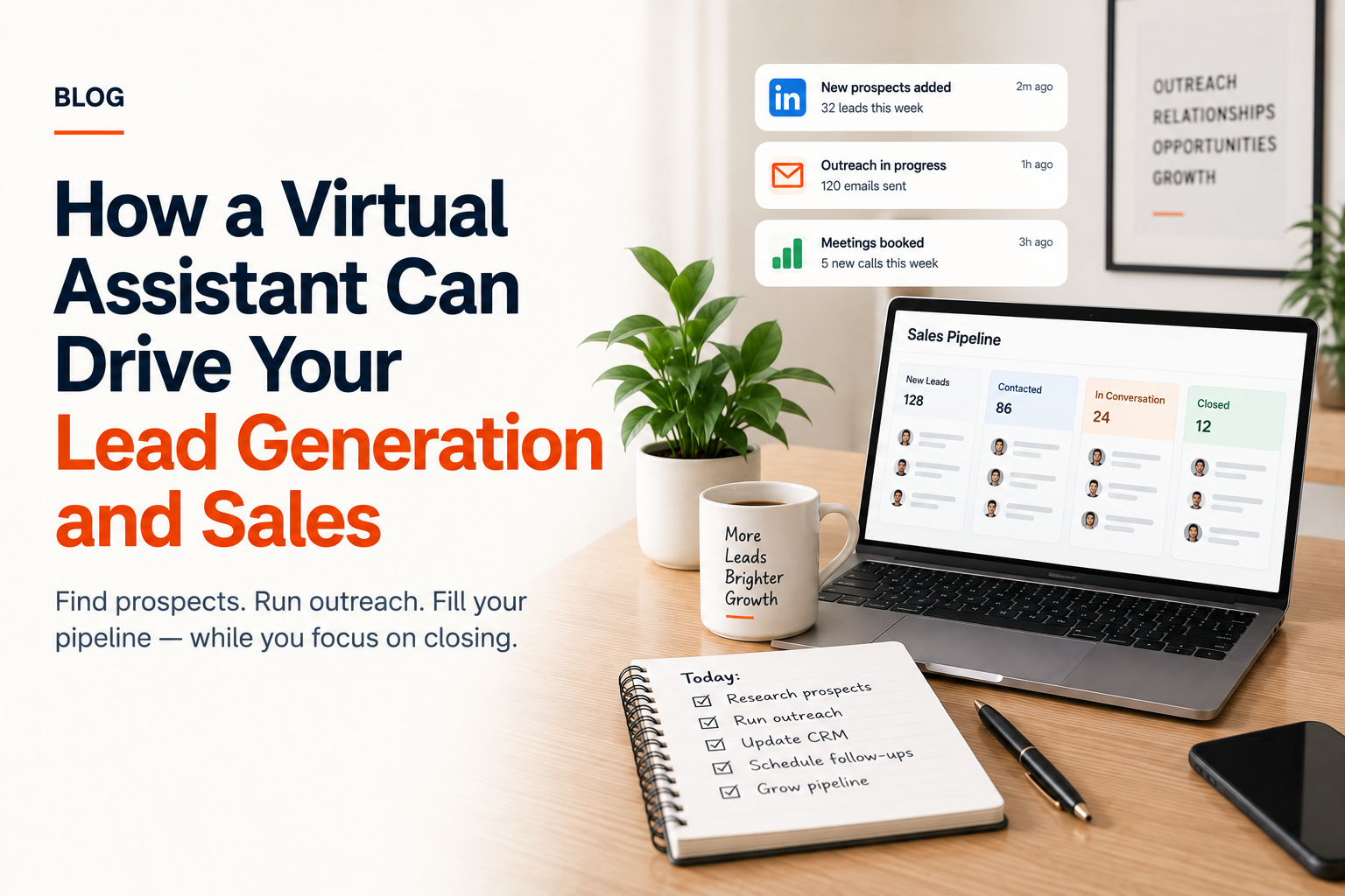 How to Use a Virtual Assistant for Lead Generation and Sales in 2026